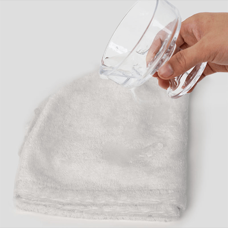 Ownkoti White Towel Cotton Hooded Dog Robe - image 4