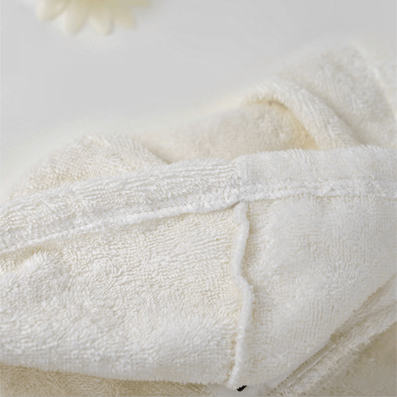 Ownkoti White Towel Cotton Hooded Dog Robe - image 3