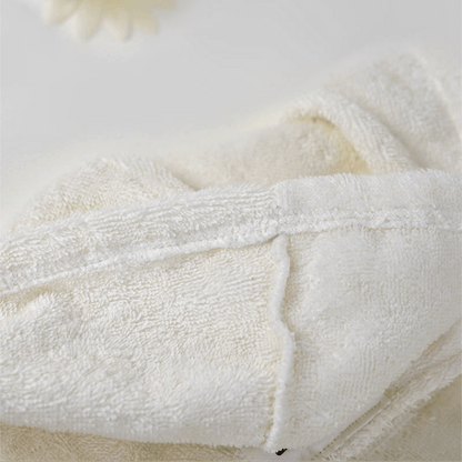 Ownkoti White Towel Cotton Hooded Dog Robe - image 3