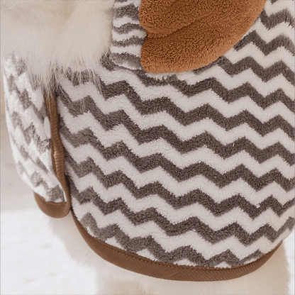 Ownkoti Grey Bear‑Ear Dog Bath Robe - image 4
