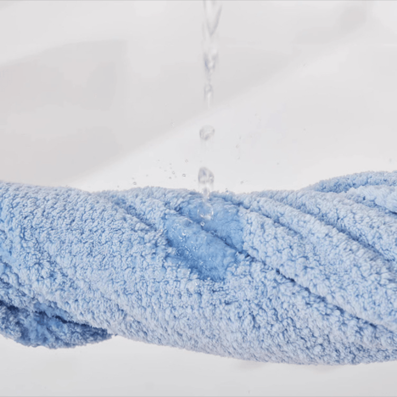 Ownkoti Blue Waffle‑Textured Dog Bath Robe - image 3