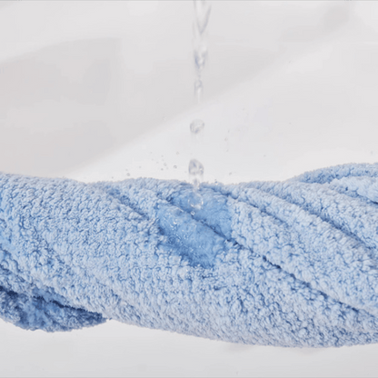 Ownkoti Blue Waffle‑Textured Dog Bath Robe - image 3