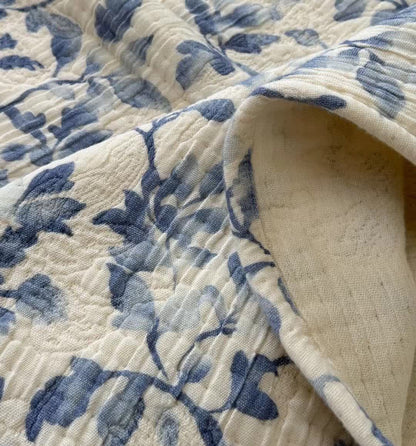 Ownkoti Nordic Leaf Cotton Bedspread Quilt - image 6