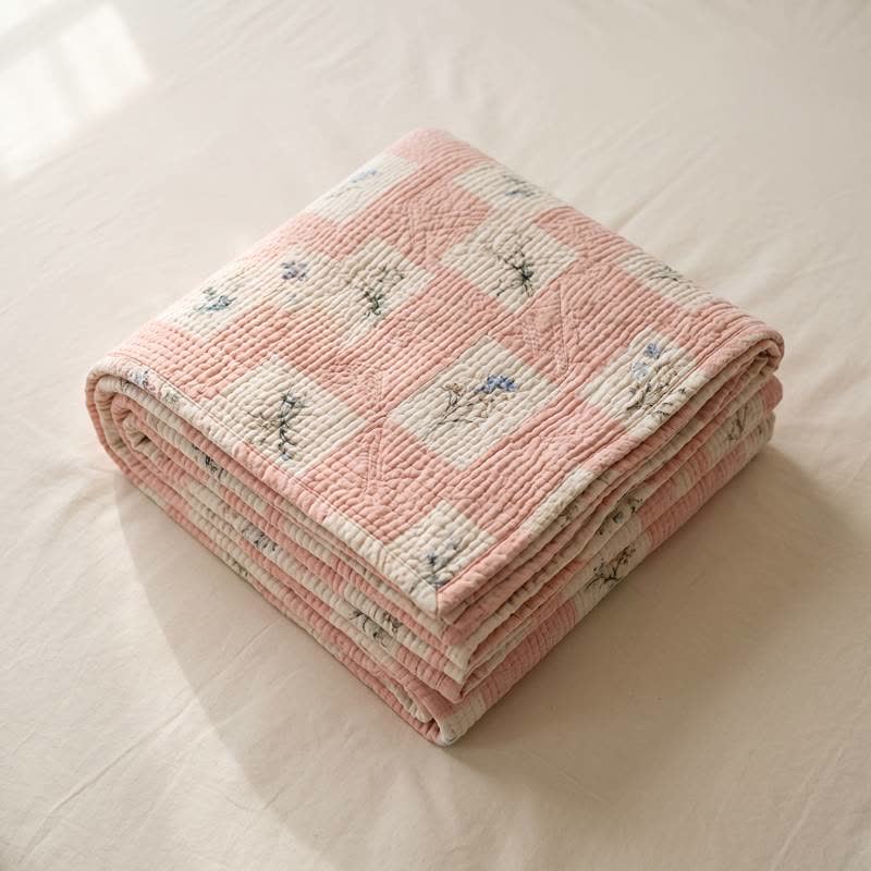 Ownkoti Cottage Bloom Cotton Bedspread Quilt - image 3
