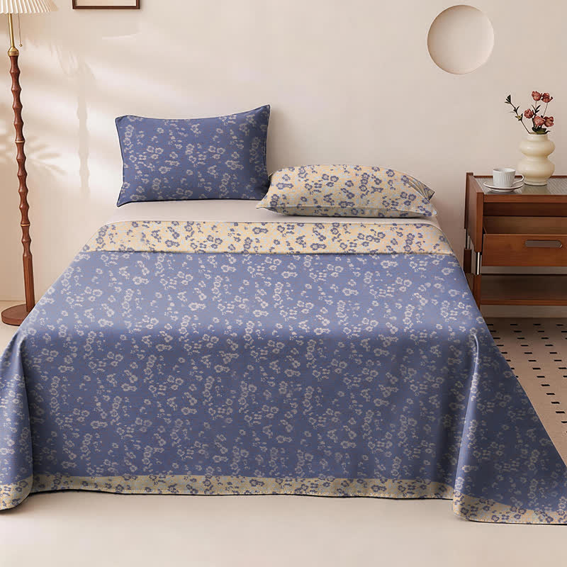 Ownkoti Reversible Ditsy Floral Cotton Bedspread - image 5