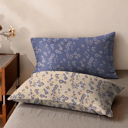 Ownkoti Reversible Ditsy Floral Cotton Bedspread - 2PC Pillowcases - 19" x 29" - image 3