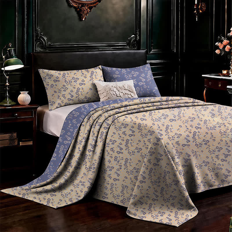Ownkoti Reversible Ditsy Floral Cotton Bedspread - image 2