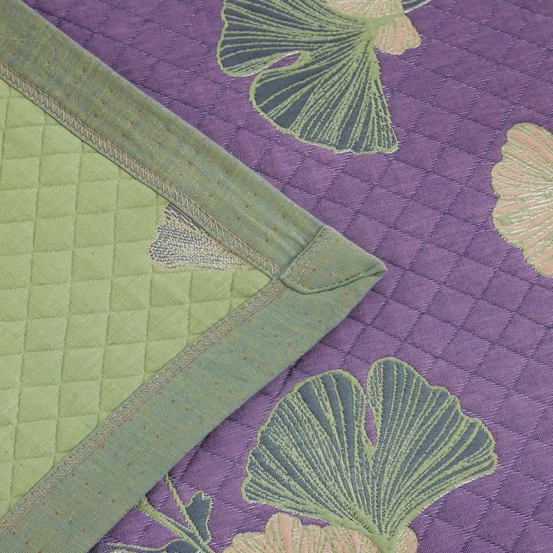 Ownkoti Artistic Ginkgo Leaf Cotton Gauze Blanket - image 6