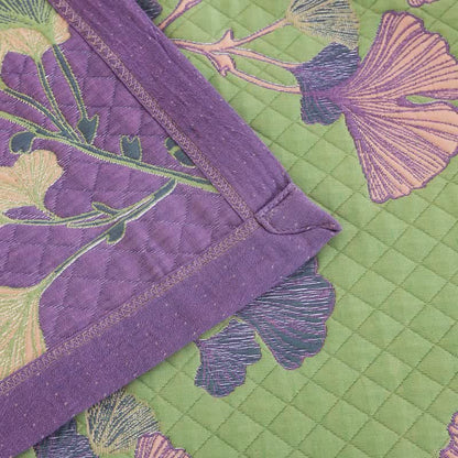 Ownkoti Artistic Ginkgo Leaf Cotton Gauze Blanket - image 16