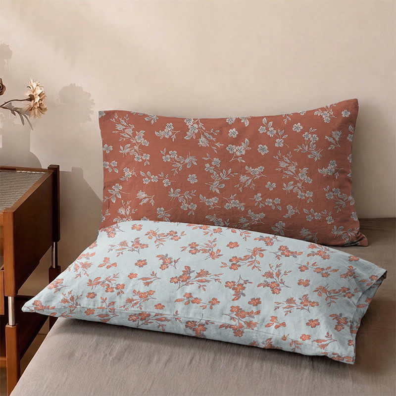 Ownkoti Claret Flower Cotton Gauze Bedspread - image 7