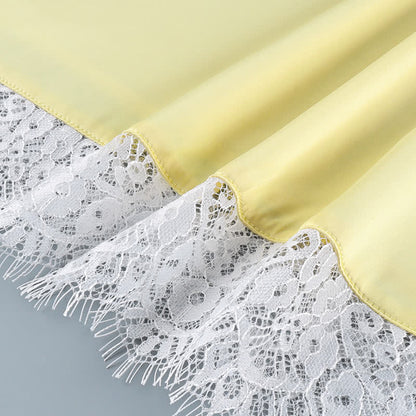 Ownkoti Elegant Lace Trim Cami Lounge Set - image 6