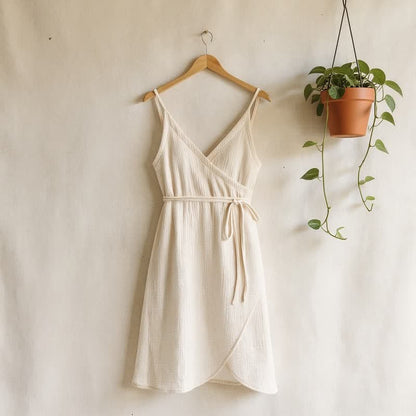 Ownkoti Solid Sleeveless Lounge Dress - image 2