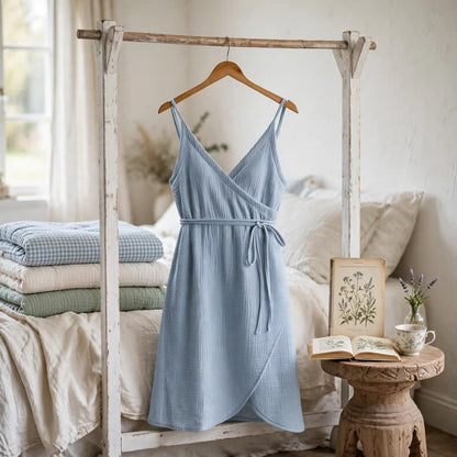 Ownkoti Solid Sleeveless Lounge Dress - image 6