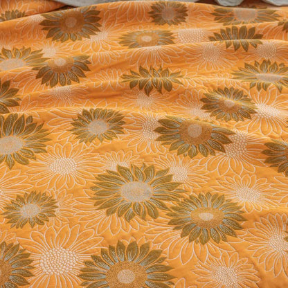 Ownkoti Retro Sunflower Cotton Gauze Blanket - image 5