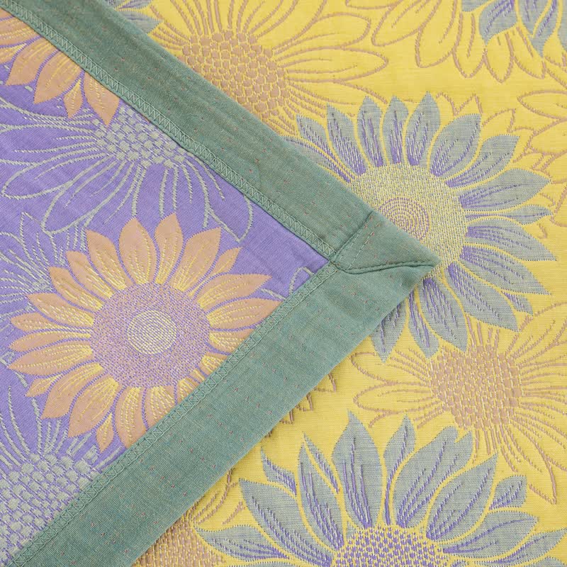 Ownkoti Retro Sunflower Cotton Gauze Blanket - image 16