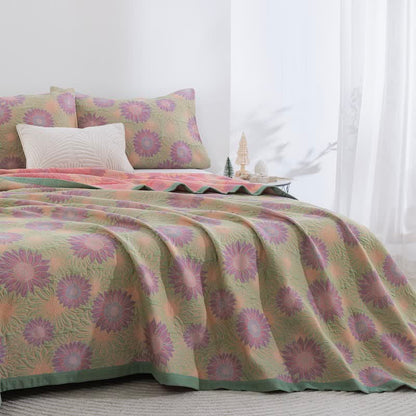 Ownkoti Retro Sunflower Cotton Gauze Blanket - image 28