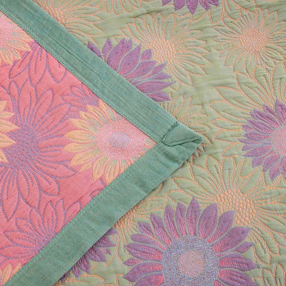 Ownkoti Retro Sunflower Cotton Gauze Blanket - image 33