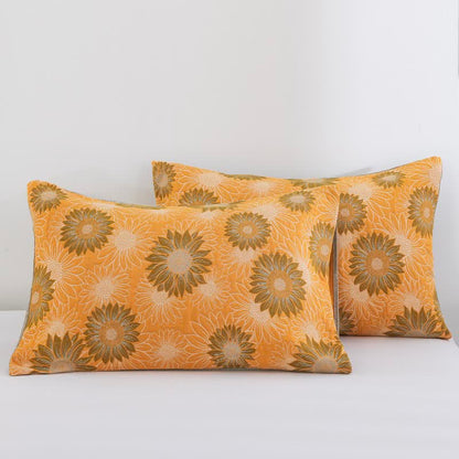 Ownkoti Retro Sunflower Cotton Gauze Blanket - image 9