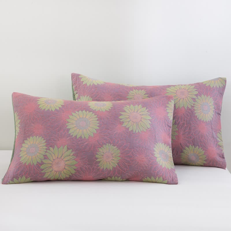Ownkoti Retro Sunflower Cotton Gauze Blanket - image 26