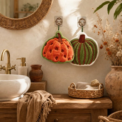 Ownkoti Pumpkin Shaped Quick Dry Hand Towel - image 1