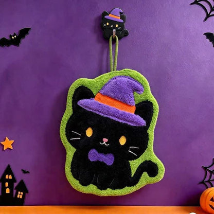 Ownkoti Cute Halloween Hanging Hand Towel - Cat - 5PCS - image 4