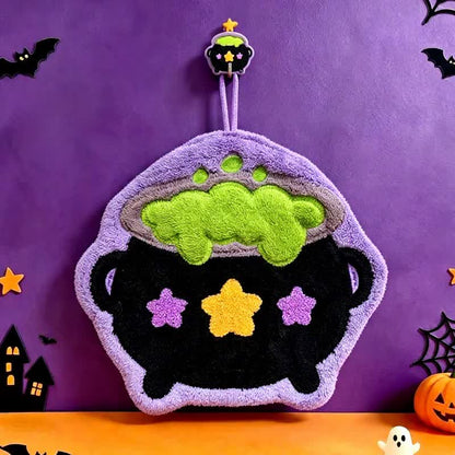 Ownkoti Cute Halloween Hanging Hand Towel - Pot - 5PCS - image 2