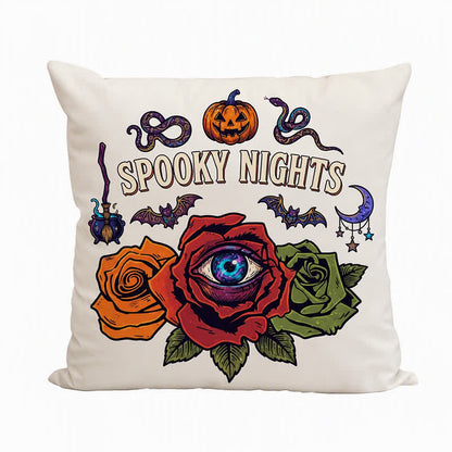 Ownkoti Halloween Eyeball Rose Gothic Throw Pillow  - image 7