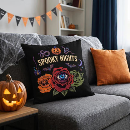 Ownkoti Halloween Eyeball Rose Gothic Throw Pillow  - image 1