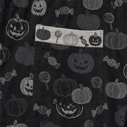 Ownkoti Halloween Pumpkin Candy Cotton Kimono Robe - image 4