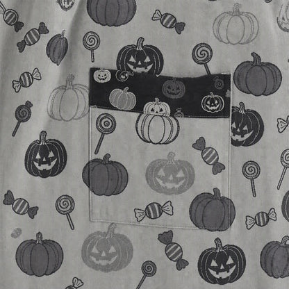 Ownkoti Halloween Pumpkin Candy Cotton Kimono Robe - image 9