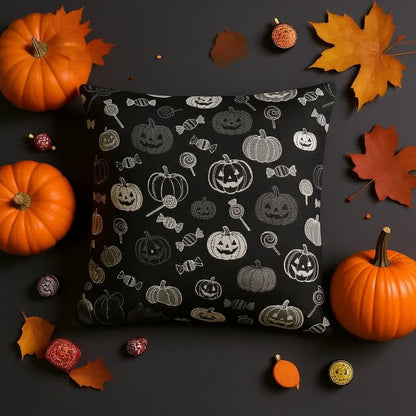 Ownkoti Halloween Pumpkin Candy Cotton Pillow - image 2