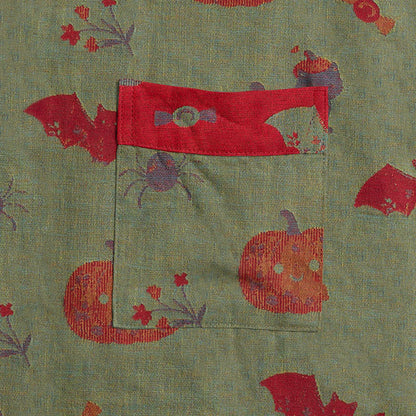 Ownkoti Halloween Pumpkin Cat Cotton Kimono Robe - image 11
