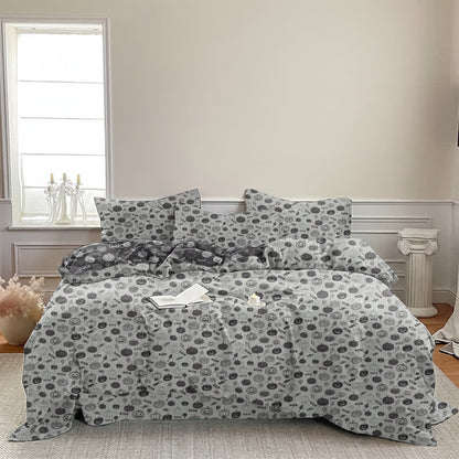 Ownkoti Halloween Monochrome Pumpkin Cotton Bedding Set - image 11
