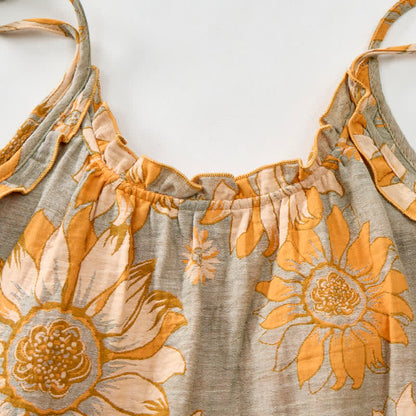 Ownkoti Sunflower Bloom Tie Strap Cami Loungewear Set - image 4
