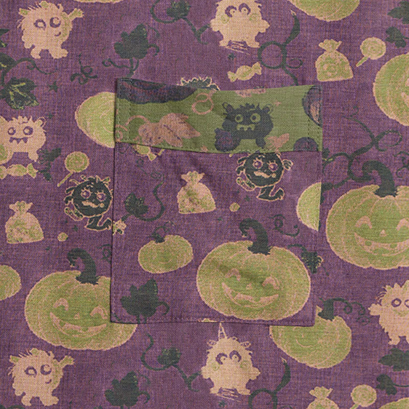 Ownkoti Halloween Pumpkin Monster Cotton Kimono Robe - image 4