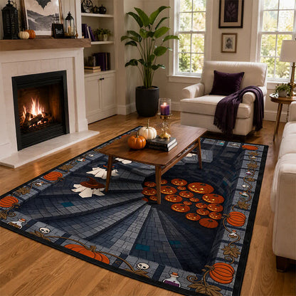 Ownkoti 3D Ghost Staircase Optical Illusion Area Rug - image 1