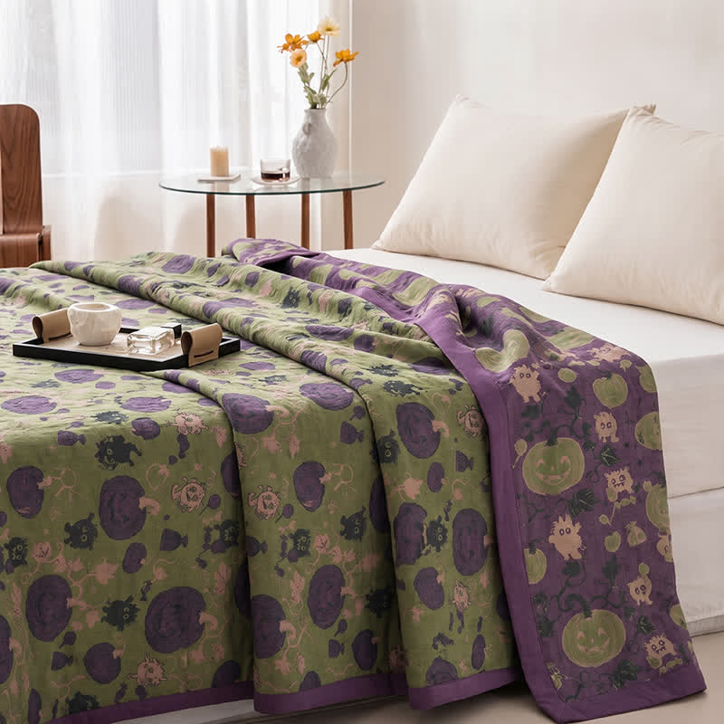 Ownkoti Halloween Monster Reversible Cotton Blanket - image 8