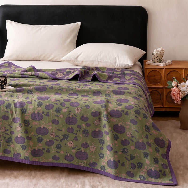 Ownkoti Halloween Monster Reversible Cotton Blanket - image 9