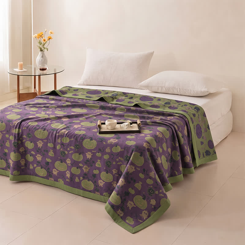 Ownkoti Halloween Monster Reversible Cotton Blanket - image 4