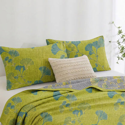 Ownkoti Retro Garden Flower Cotton Reversible Quilt - image 7