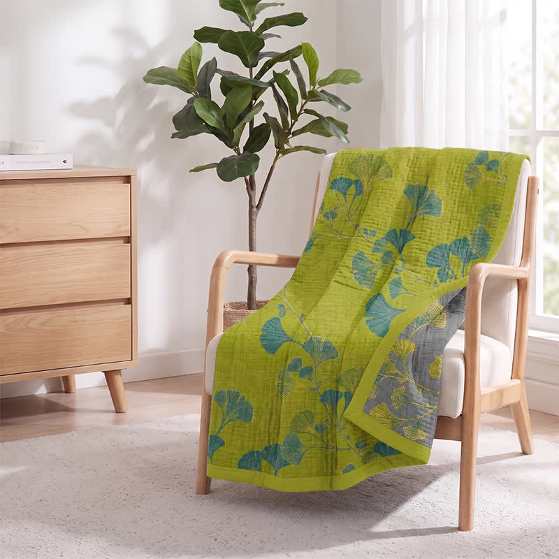 Ownkoti Retro Garden Flower Cotton Reversible Quilt - image 6