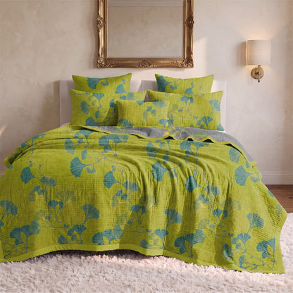Ownkoti Retro Garden Flower Cotton Reversible Quilt - image 4