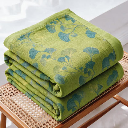 Ownkoti Retro Garden Flower Cotton Reversible Quilt - image 5