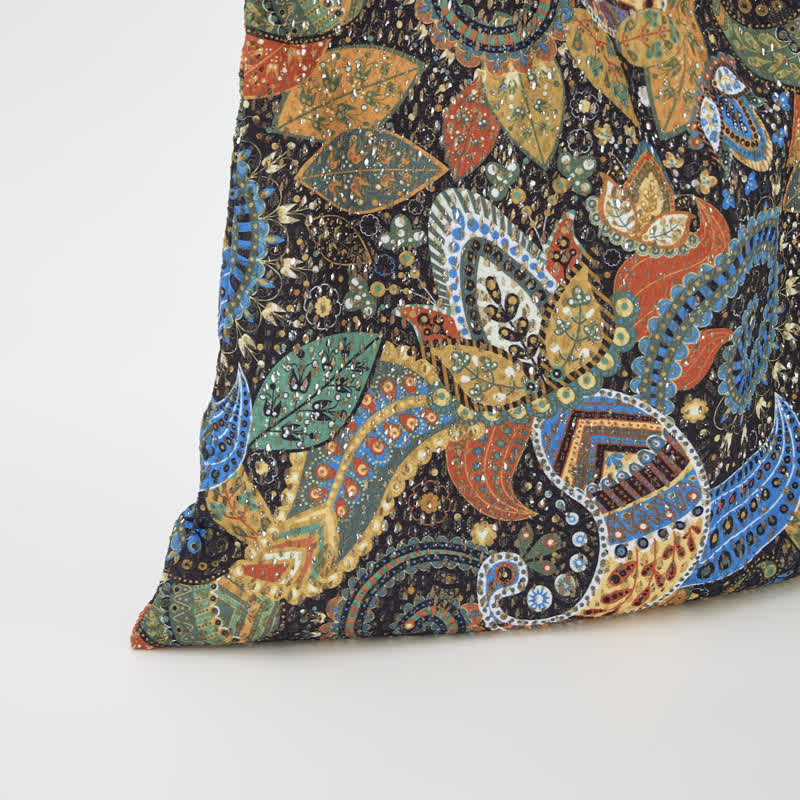 Ownkoti Bohemian Floral Tote Shoulder Bag - image 6