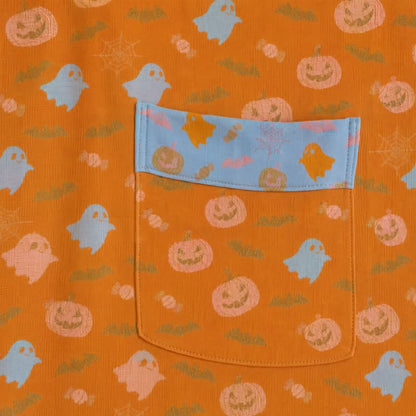 Ownkoti Multi‑Color Pumpkin Halloween Cotton Kimono Robe - image 4