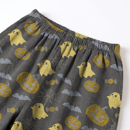 Ownkoti Cute Ghost Pumpkin Cotton Loungewear Set - image 23