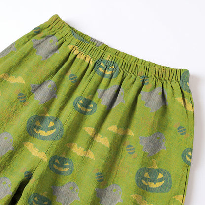 Ownkoti Cute Ghost Pumpkin Cotton Loungewear Set - image 29