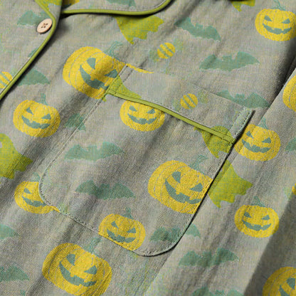 Ownkoti Cute Ghost Pumpkin Cotton Loungewear Set - image 34