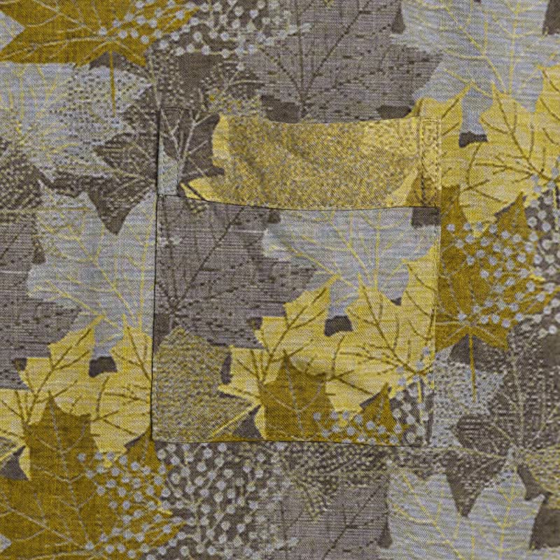 Ownkoti Autumn Maple Leaf Cotton Kimono Robe - image 24