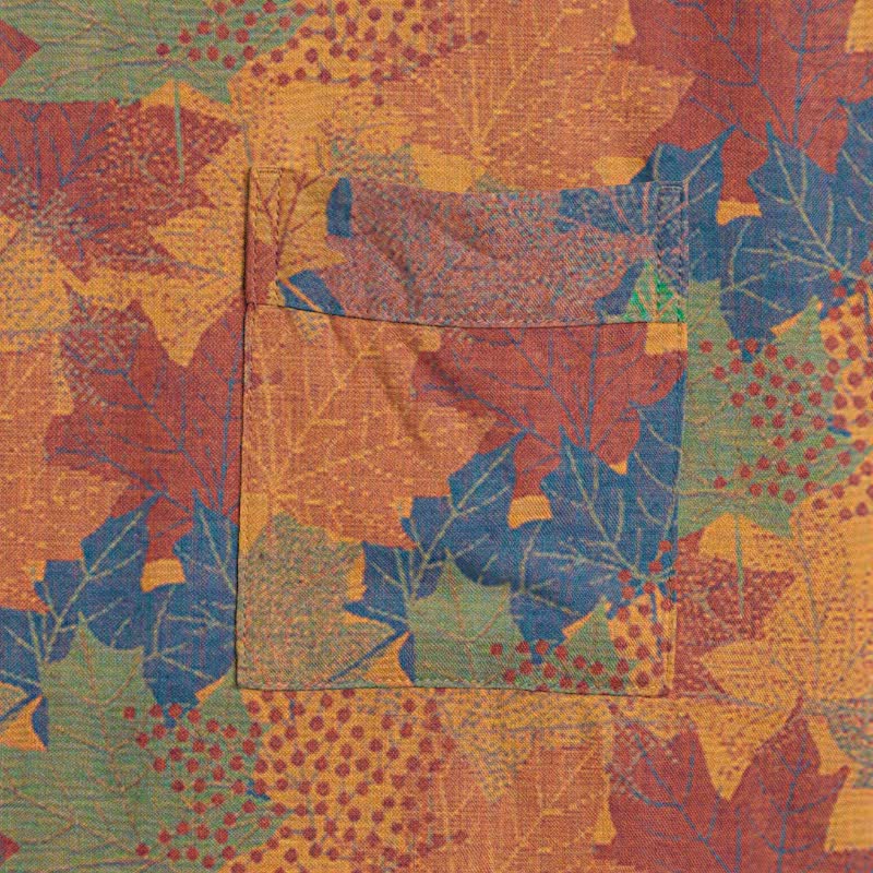 Ownkoti Autumn Maple Leaf Cotton Kimono Robe - image 30